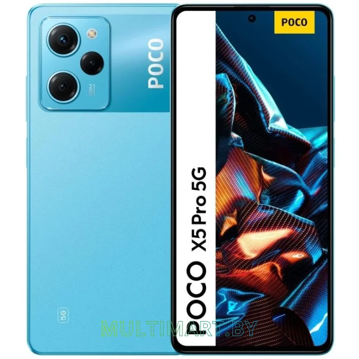 Смартфон POCO X5 Pro 5G 8GB/256GB международная версия (голубой)